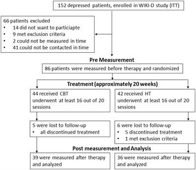 Differential effects of hypnotherapy and cognitive behavioral therapy on the default mode network of depressed patients